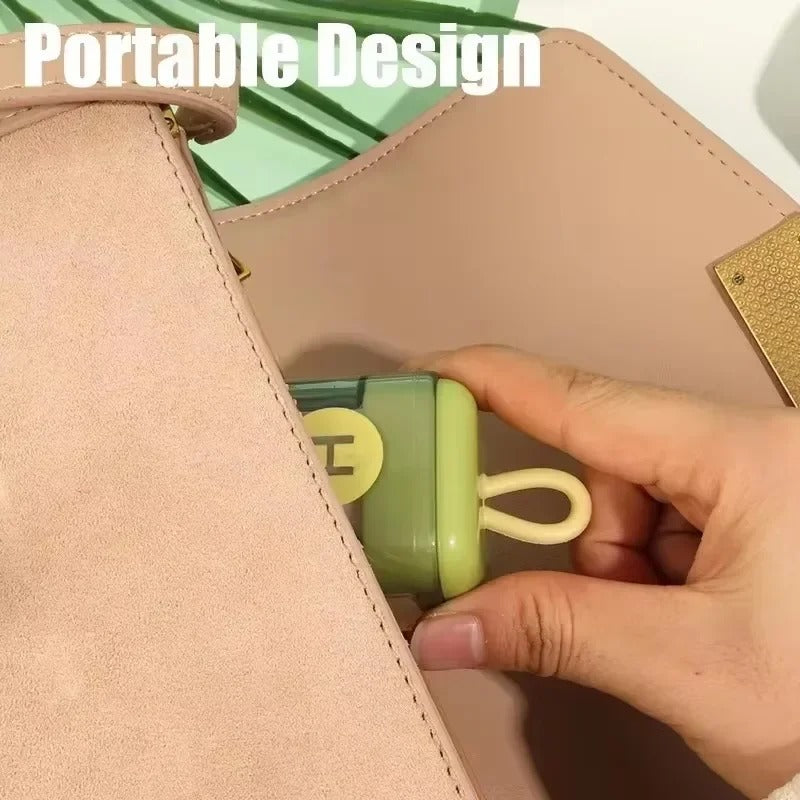 FuzzAway Fusselentferner – kompaktes Design passt ideal in jede Handtasche